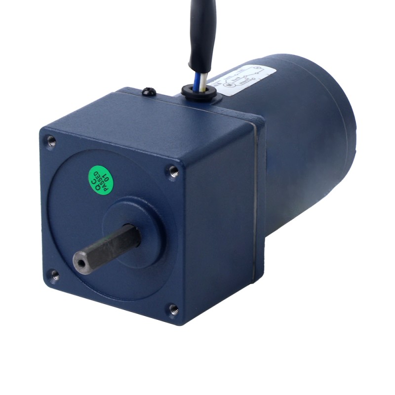 6W 110VAC 60Hz 310RPM 0.15Nm(21.24oz.in) Flange 60mm Spur Gearbox Single-phase AC Induction  Motor - 2IK6GN-A/2GN5K | StepperOnline UK