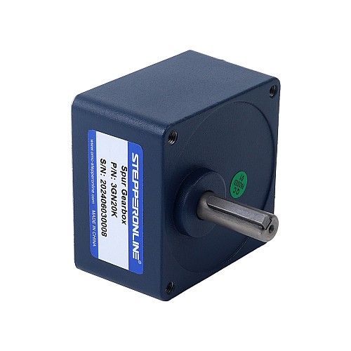 Brushed 12V 30W 1.16Nm(164.27oz.in) 150RPM w/ 20:1 Spur Gearbox DC Gear Motor - F3D30-12GN-30S/3GN20K | StepperOnline UK