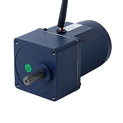 15W 220VAC 50Hz 450RPM 0.26Nm(36.82oz.in) Flange 70mm Spur Gearbox Single-phase AC Induction Motor