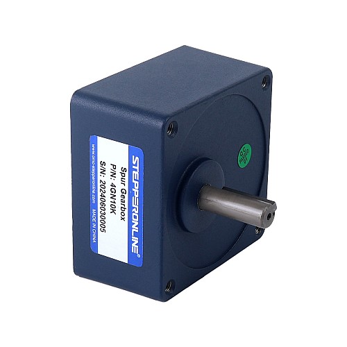 Brushed 24V 40W 1.07Nm(151.52oz.in) 180RPM w/ 10:1 Spur Gearbox DC Gear Motor - F34D40-24GN-18S/4GN10K | StepperOnline UK