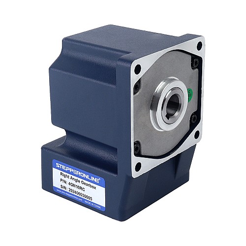 Brushed 12V 60W 1.35Nm(191.18oz.in) 300RPM w/ 10:1 Right Angle Gearbox DC Gear Motor - F4D60-12GN-30S/4GN10RC | StepperOnline UK