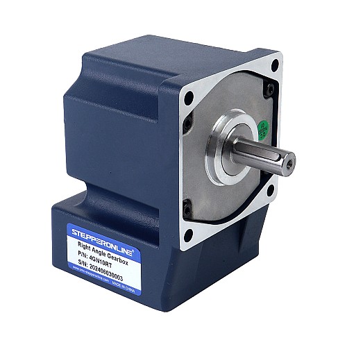 25W 220VAC 50Hz 9-135RPM 1.30Nm(184.09oz.in) Flange 80mm Right Angle Gearbox Single-phase AC Variable Speed Motor - 4IK25RGN-C/4GN10RT | StepperOnline UK