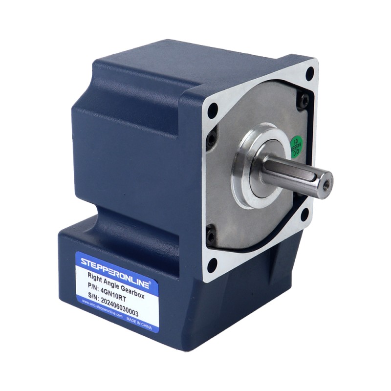 25W 220VAC 50Hz 135RPM 1.30Nm(184.10oz.in) Flange 80mm Right Angle Gearbox Keyway Shaft Single-phase AC Induction  Motor - 4IK25GN-CT/4GN10RT | StepperOnline UK