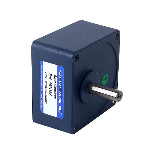 Brushed 12V 40W 1.60Nm(226.58oz.in) 120RPM w/ 15:1 Spur Gearbox DC Gear Motor - F34D40-12GN-18S/4GN15K | StepperOnline UK