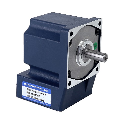 25W 220VAC 50Hz 6-90RPM 1.90Nm(269.06oz.in) Flange 80mm Right Angle Gearbox Single-phase AC Variable Speed Motor - 4IK25RGN-C/4GN15RT | StepperOnline UK