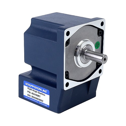 Brushed 12V 60W 16.00Nm(2265.79oz.in) 10RPM w/ 180:1 Right Angle Gearbox DC Gear Motor - F4D60-12GN-18S/4GN180RT | StepperOnline UK