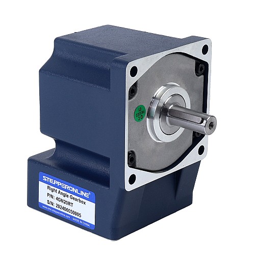 25W 220VAC 50Hz 4.5-67.5RPM 2.60Nm(368.19oz.in) Flange 80mm Right Angle Gearbox Single-phase AC Variable Speed Motor - 4IK25RGN-C/4GN20RT | StepperOnline UK