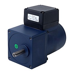 25W 220/380VAC 2.99Nm(423.42oz.in)/2.43Nm(344.12oz.in) Flange 80mm Spur Gearbox Three-phase AC Induction Motor