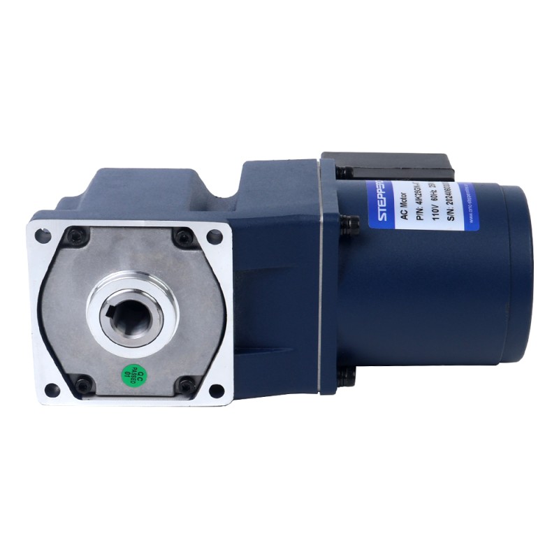 25W 220VAC 50Hz 27RPM 6.50Nm(920.48oz.in) Flange 80mm Right Angle Gearbox Hollow Shaft Single-phase AC Induction  Motor - 4IK25GN-CT/4GN50RC | StepperOnline UK