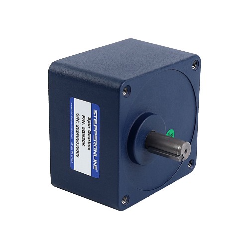 24V 60W 100RPM Geared Brushless DC Motor 4.18Nm(591.94oz.in) 30:1 Spur Gearbox - F5B60-24GN-30S/5GN30K | StepperOnline UK