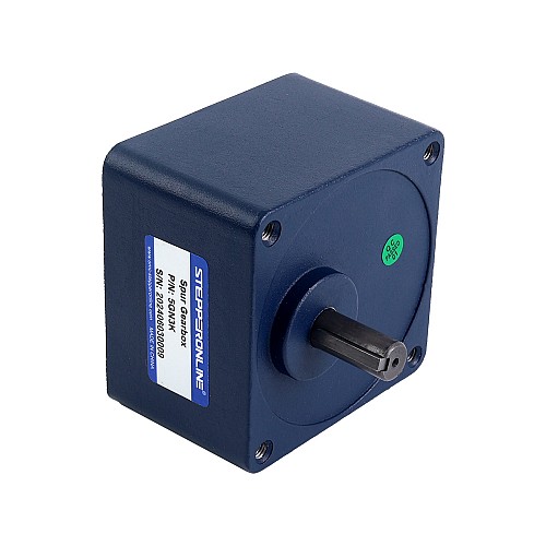 Brushed 12V 60W 0.77Nm(109.04oz.in) 600RPM w/ 3:1 Spur Gearbox DC Gear Motor - F5D60-12GN-18S/5GN3K | StepperOnline UK