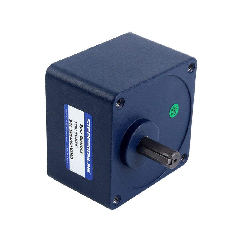 60W 110VAC 60Hz 516RPM 0.86Nm(121.79oz.in) Flange 90mm Spur Gearbox Single-phase AC Induction  Motor - 5IK60GN-AFT/5GN3K | StepperOnline UK