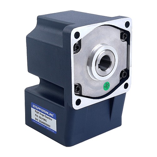 Brushed 48V 150W 3.41Nm(482.90oz.in) 300RPM w/ 10:1 Right Angle Gearbox DC Gear Motor - F5D150-48GU-30S/5GU10RC | StepperOnline UK