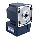 Brushed 48V 150W 3.41Nm(482.90oz.in) 300RPM w/ 10:1 Right Angle Gearbox DC Gear Motor - F5D150-48GU-30S/5GU10RC | StepperOnline UK