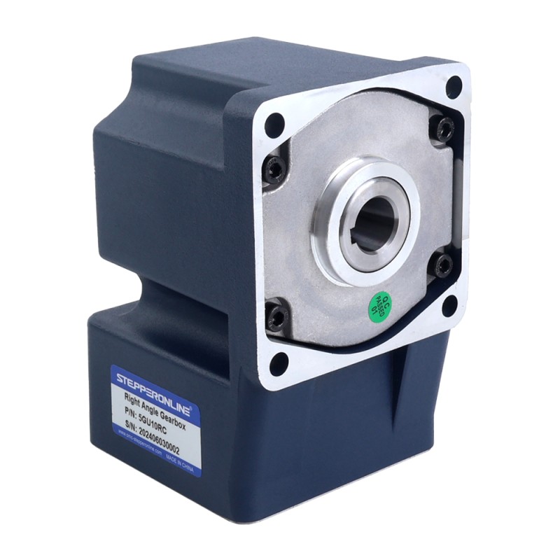 90W 220VAC 50Hz 135RPM 4.60Nm(651.41oz.in) Flange 90mm Right Angle Gearbox Hollow Shaft Single-phase AC Induction  Motor - 5IK90GU-CFT/5GU10RC | StepperOnline UK