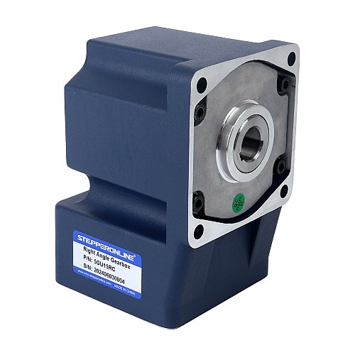 Brushed 48V 150W 5.03Nm(712.31oz.in) 200RPM w/ 15:1 Right Angle Gearbox DC Gear Motor - F5D150-48GU-30S/5GU15RC | StepperOnline UK