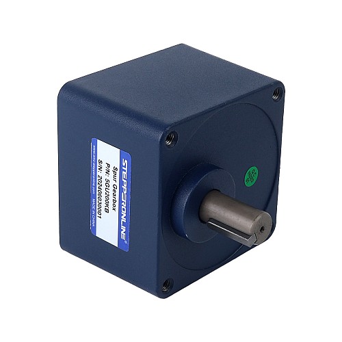 24V 120W 15RPM Geared Brushless DC Motor 20.00Nm(2832.24oz.in) 200:1 Spur Gearbox - F55B120-24GU-30S/5GU200KB | StepperOnline UK
