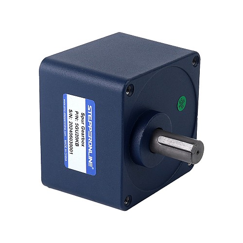 Brushed 24V 150W 9.55Nm(1352.39oz.in) 150RPM w/ 20:1 Spur Gearbox DC Gear Motor - F5D150-24GU-30S/5GU20KB | StepperOnline UK