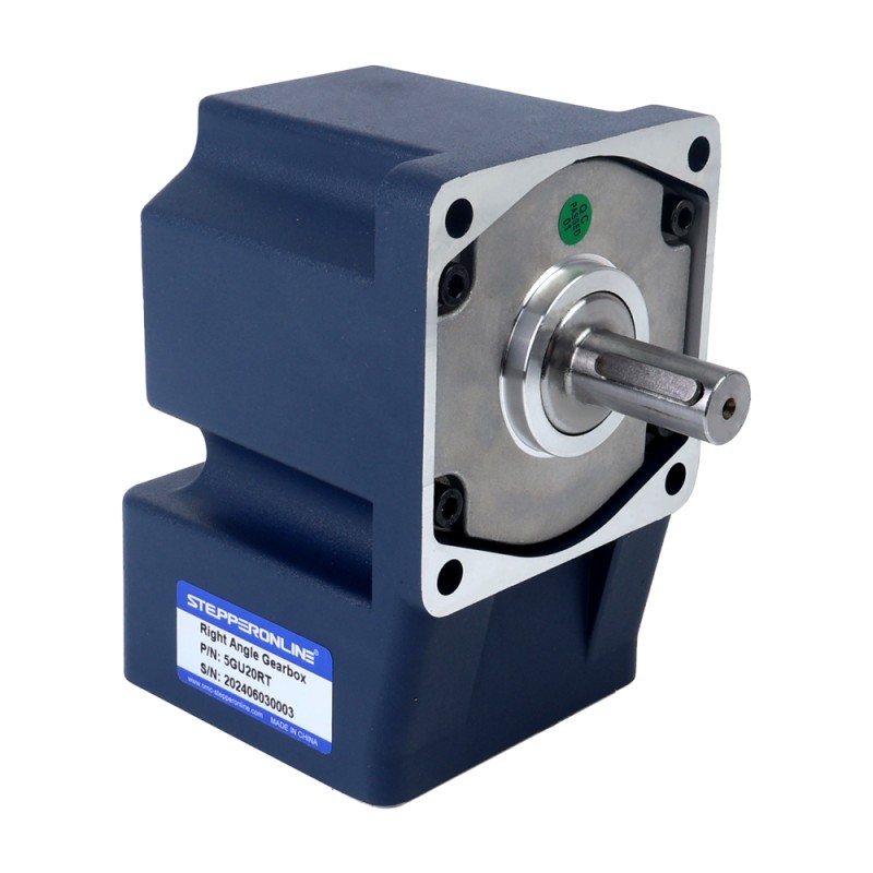90W 220VAC 50Hz 67.5RPM 9.30Nm(1316.99oz.in) Flange 90mm Right Angle Gearbox Keyway Shaft Single-phase AC Induction  Motor - 5IK90GU-CFT/5GU20RT | StepperOnline UK