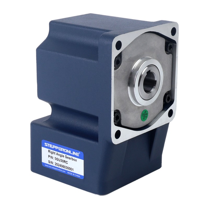 90W 110VAC 60Hz 45RPM 14.00Nm(1982.56oz.in) Flange 90mm Right Angle Gearbox Hollow Shaft Single-phase AC Induction  Motor - 5IK90GU-AFT/5GU30RC | StepperOnline UK