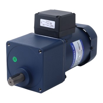 120W 110VAC 60Hz 7.75RPM 20.00Nm(2832.23oz.in) Flange 90mm Spur Gearbox Single-phase AC Induction Motor