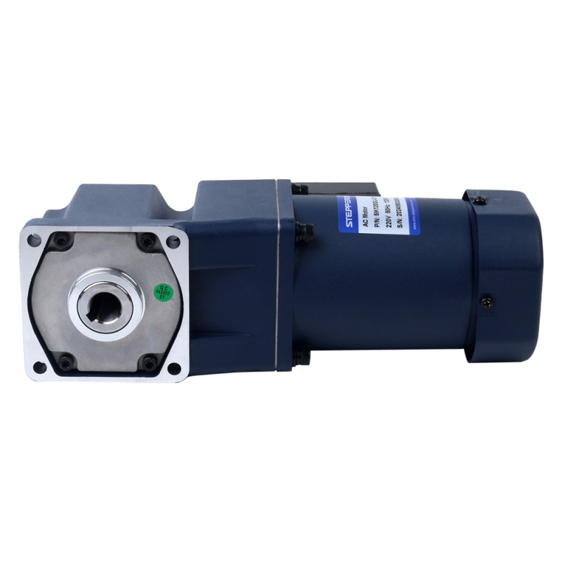 120W 220VAC 50Hz 90RPM 9.30Nm(1316.99oz.in) Flange 90mm Right Angle Gearbox Hollow Shaft Single-phase AC Induction  Motor - 5IK120GU-CFT/5GU15RC | StepperOnline UK
