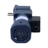 120W 220VAC 50Hz 13.5RPM 40.00Nm(5664.47oz.in) Flange 90mm Right Angle Gearbox Keyway Shaft Single-phase AC Induction  Motor - 5IK120GU-CFT/5GU100RT | StepperOnline UK