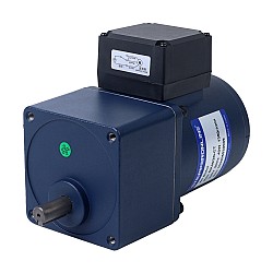40W 220VAC 50Hz 450RPM 0.71Nm(100.54oz.in) Flange 90mm Spur Gearbox Single-phase AC Induction Motor