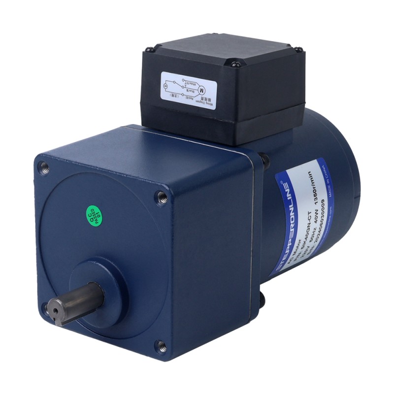 40W 110VAC 60Hz 15.5RPM 10.00Nm(1416.12oz.in) Flange 90mm Spur Gearbox Single-phase AC Induction Motor - 5IK40GN-AT/5GN100K | StepperOnline UK 40W 110VAC 60Hz 15.5RPM 10.00Nm(1416.12oz.in) Flange 90mm Spur Gearbox Single-phase AC Induction Motor - 5IK40GN-AT/5GN100K | StepperOnline UK