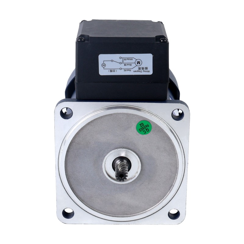 60W 220VAC 50Hz 90RPM 4.93Nm(698.15oz.in) Flange 90mm Spur Gearbox Single-phase AC Induction  Motor - 5IK60GN-CFT/5GN15K | StepperOnline UK