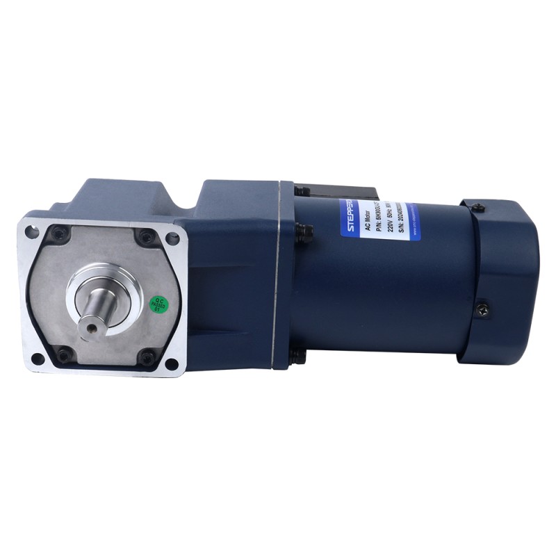 90W 220VAC/380VAC 50/60Hz 13.5RPM 40.00Nm(5664.47oz.in) Flange 90mm Right Angle Gearbox Keyway Shaft Three-phase AC Induction  Motor - 5IK90GU-S/S3FT/5GU100RT | StepperOnline UK