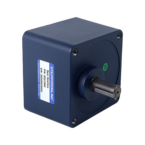 24V 200W 30RPM Geared Brushless DC Motor 40.00Nm(5664.48oz.in) 100:1 Spur Gearbox - F6B200-24GU-30S/6GU100K | StepperOnline UK