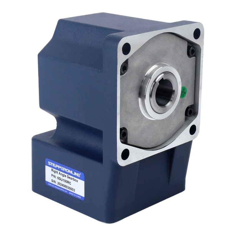 200W 220VAC 50Hz 13.5RPM 60.00Nm(8496.70oz.in) Flange 104mm Right Angle Gearbox Hollow Shaft Single-phase AC Induction  Motor - 6IK200GU-CFT/6GU100RC | StepperOnline UK
