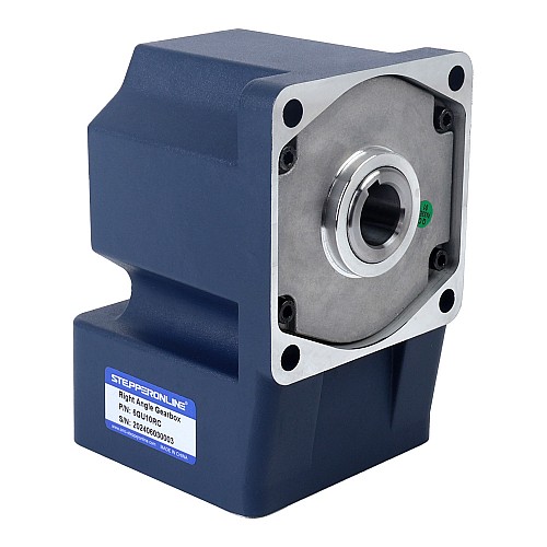 Brushed 48V 250W 9.38Nm(1328.32oz.in) 180RPM w/ 10:1 Right Angle Gearbox DC Gear Motor - F6D250-48GU-18S/6GU10RC | StepperOnline UK