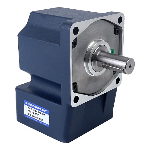 Brushed 48V 250W 9.38Nm(1328.32oz.in) 180RPM w/ 10:1 Right Angle Gearbox DC Gear Motor - F6D250-48GU-18S/6GU10RT | StepperOnline UK