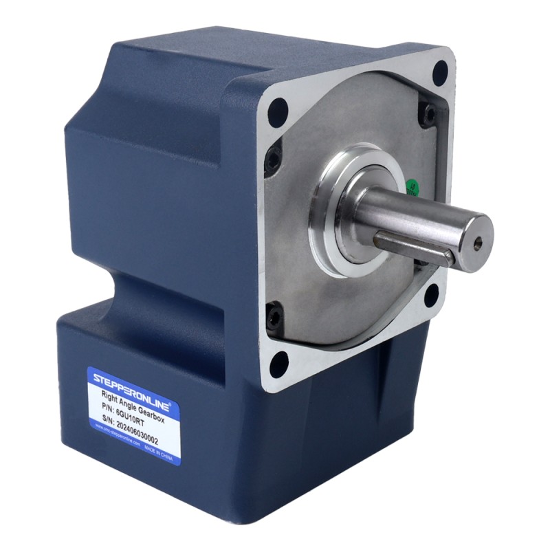 200W 220VAC 50Hz 135RPM 10.00Nm(1416.12oz.in) Flange 104mm Right Angle Gearbox Keyway Shaft Single-phase AC Induction  Motor - 6IK200GU-CFT/6GU10RT | StepperOnline UK