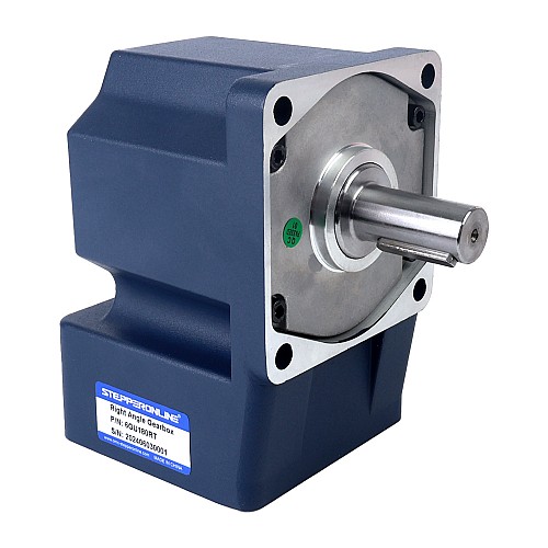 Brushed 24V 250W 33.73Nm(4776.57oz.in) 16.67RPM w/ 180:1 Right Angle Gearbox DC Gear Motor - F6D250-24GU-30S/6GU180RT | StepperOnline UK