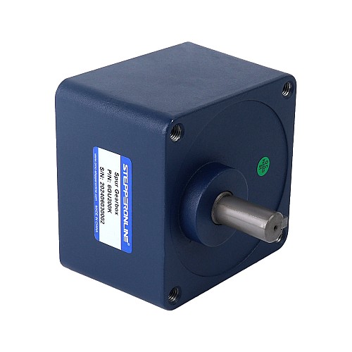 200W 220VAC 50Hz 0.45-6.75RPM 40.00Nm(5664.47oz.in) Flange 104mm Spur Gearbox Single-phase AC Variable Speed Motor - 6IK200RGU-CF/6GU200K | StepperOnline UK