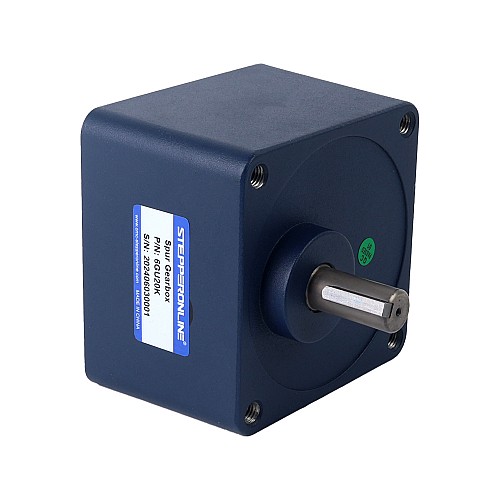 200W 110VAC 60Hz 4.5-77.5RPM 13.91Nm(1969.82oz.in) Flange 104mm Spur Gearbox Single-phase AC Variable Speed Motor - 6IK200RGU-AF/6GU20K | StepperOnline UK