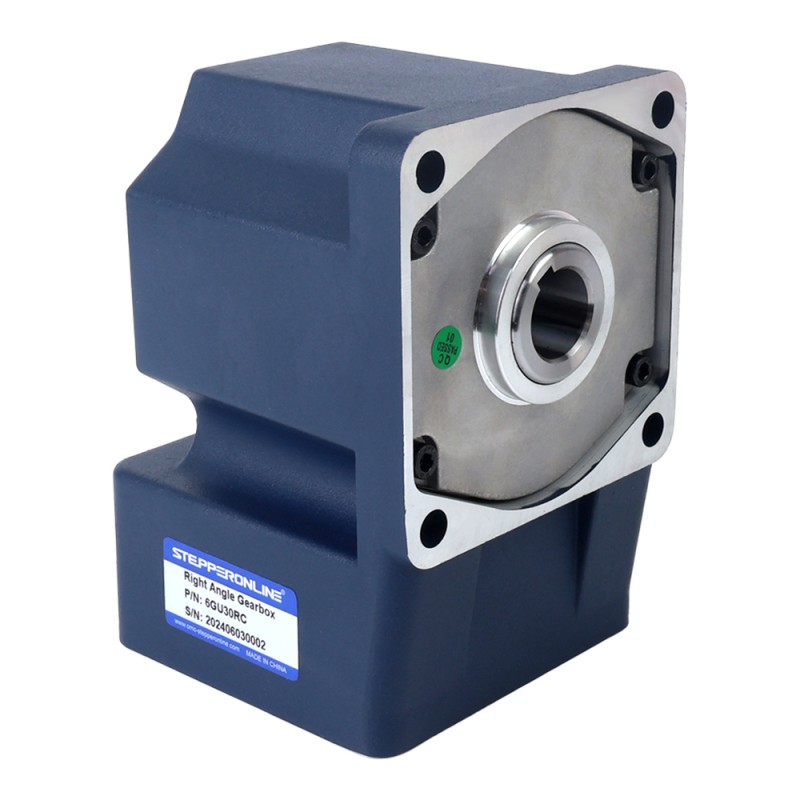 200W 220VAC/380VAC 50/60Hz 45RPM 31.00Nm(4389.96oz.in) Flange 104mm Right Angle Gearbox Hollow Shaft Three-phase AC Induction  Motor - 6IK200GU-S/S3FT/6GU30RC | StepperOnline UK