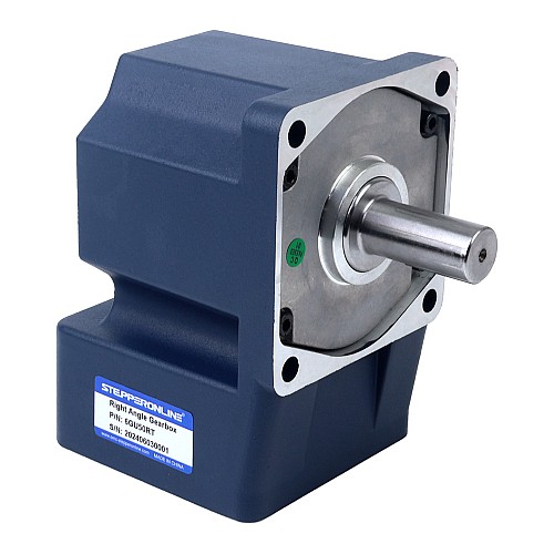 Brushed 48V 250W 40.00Nm(5664.48oz.in) 36RPM w/ 50:1 Right Angle Gearbox DC Gear Motor - F6D250-48GU-18S/6GU50RT | StepperOnline UK