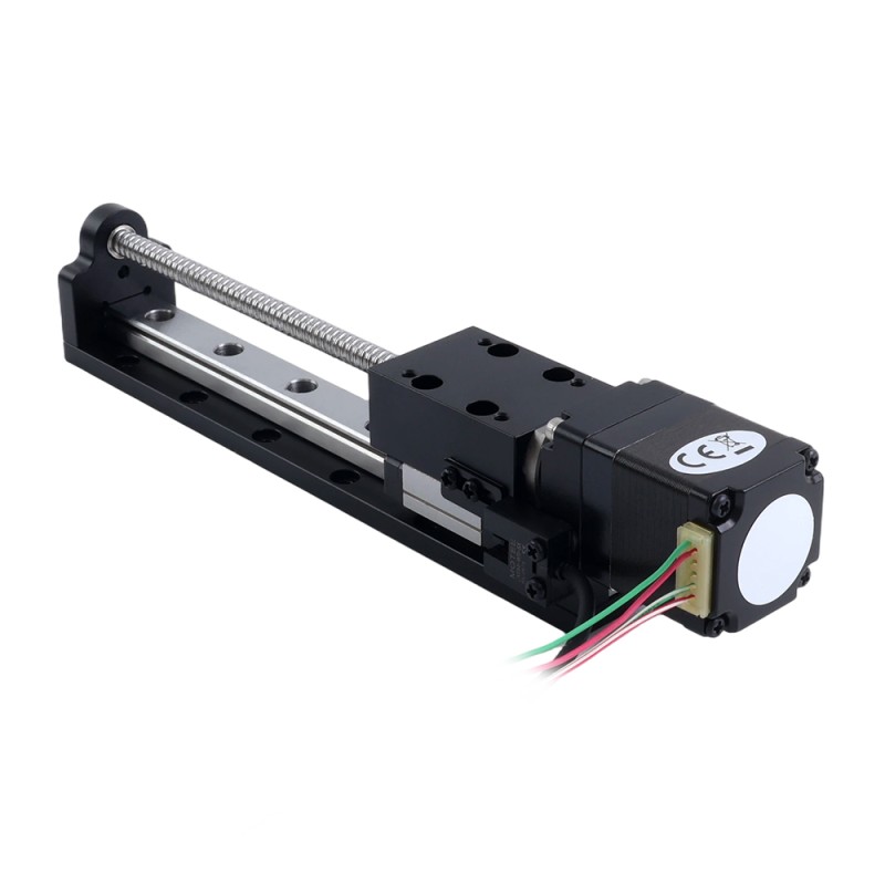 Nema 11 Stepper Ball Screw Linear Actuator 1.0A Stroke 150mm 0.05Nm(7.08oz.in) Lead 2mm(0.07874) with Sensor - LMD11S13BAM10-150 | StepperOnline UK