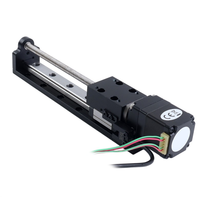 Nema 11 Stepper Ball Screw Linear Actuator 1.0A Stroke 100mm 0.05Nm(7.08oz.in) Lead 10mm(0.3937) with Sensor - LMD11S13B1M10-100 | StepperOnline UK