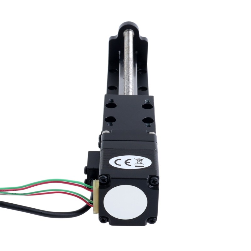 Nema 11 Stepper Ball Screw Linear Actuator 1.0A Stroke 100mm 0.05Nm(7.08oz.in) Lead 10mm(0.3937) with Sensor - LMD11S13B1M10-100 | StepperOnline UK