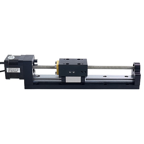 Nema 14 Stepper Lead Screw Linear Actuator 1.5A Stroke 120mm 0.14Nm(19.83oz.in) Lead 6.35mm(0.25) with Sensor - LMD14S13RF15-120 | StepperOnline UK
