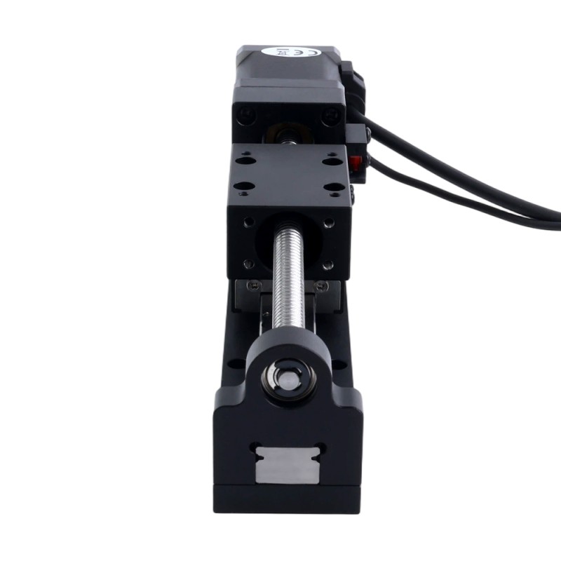 Nema 14 Stepper Ball Screw Linear Actuator 1.5A Stroke 80mm 0.20Nm(28.32oz.in) Lead 1mm(0.03937) with Sensor - LMD14S18BSB15-080 | StepperOnline UK