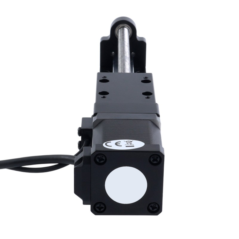 Nema 14 Stepper Ball Screw Linear Actuator 1.5A Stroke 200mm 0.20Nm(28.32oz.in) Lead 5mm(0.19685) with Sensor - LMD14S18BVB15-200 | StepperOnline UK