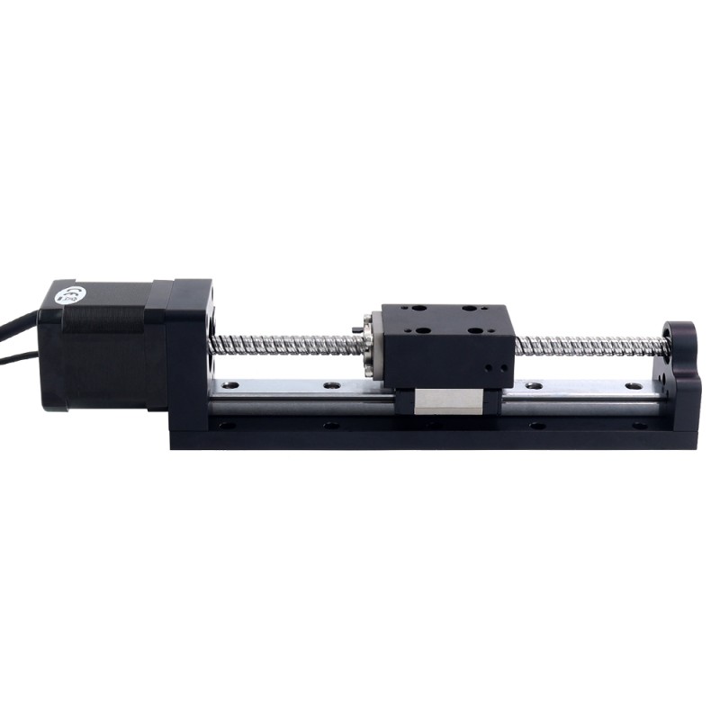 Nema 17 Stepper Ball Screw Linear Actuator 2.5A Stroke 80mm 0.50Nm(70.81oz.in) Lead 4mm(0.15748) with Sensor - LMD17S19BDB25-080 | StepperOnline UK