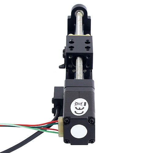 Nema 8 Stepper Lead Screw Linear Actuator 0.5A Stroke 90mm 0.02Nm(2.832oz.in) Lead 10.16mm(0.4) with Sensor - LMD8S15ND05-090 | StepperOnline UK