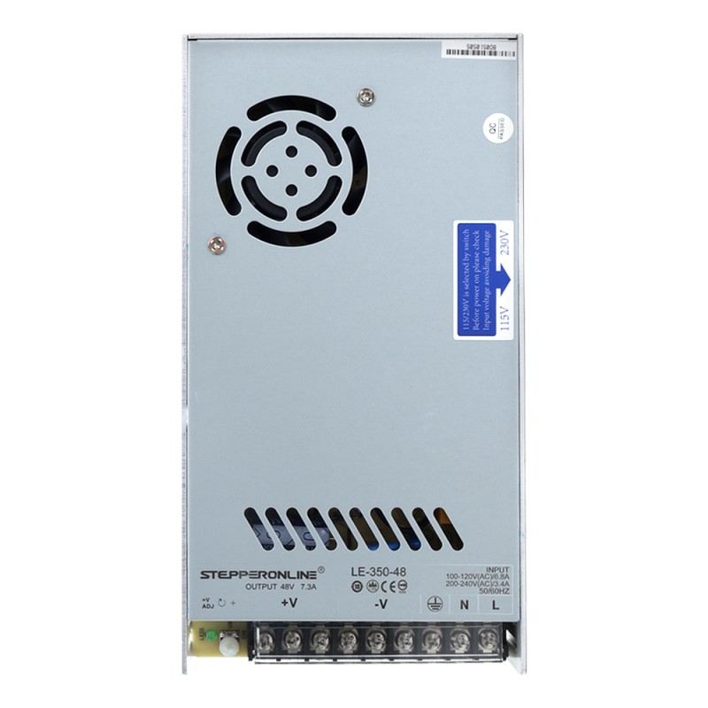 350W 48V 7.3A 115/230V Switching Power Supply Stepper Motor CNC Router Kits - LE-350-48 | StepperOnline UK